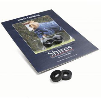 Shires Anneaux Caoutchouc pour Sangles Couverture - SHOPHORSE